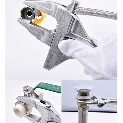 Adjustable Wrenches 6-68Mm Wide Jaw Spanner Bathroom Wrench Aluminum Alloy Hand Tools For Tightening Or Loosening Nuts.