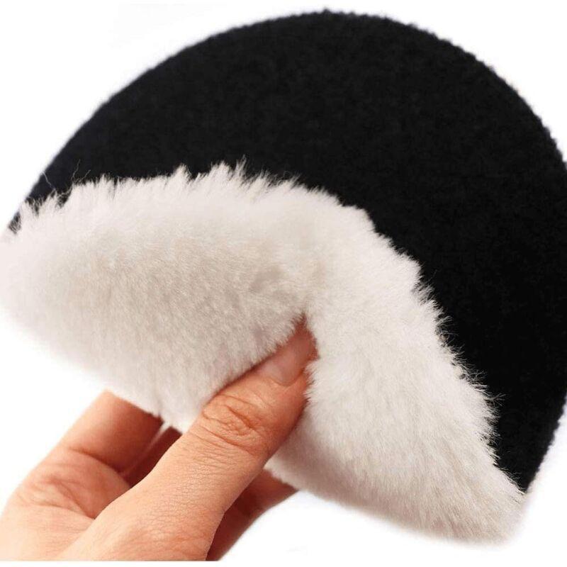 4 pcs 6 Inch Wool Polishing Pad Polishing Wheel For Bit Buffer Accessories With M14 Bit Adapter.