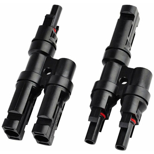 Solar Panel Mc4 Branch Connectors T/Y Cable Splitter Fitting.