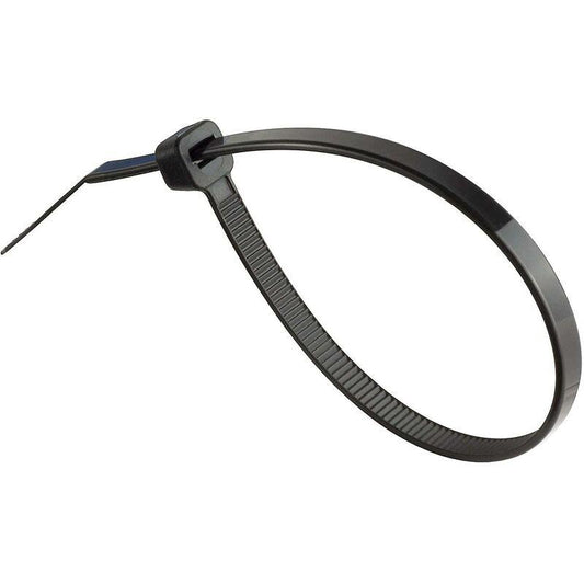 Pack Of 100 Cable Ties, Black, 200 X 4.8 Mm.