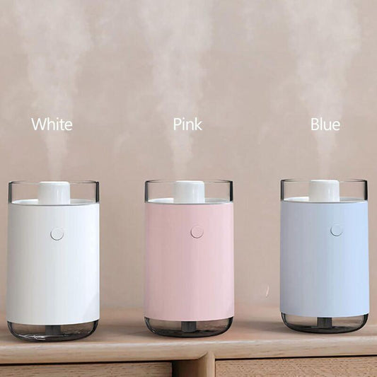 Crystal Salt Stone Humidifier Colorful Light 260Ml Portable Mist Humidifier Quiet Usb Essential Oil Diffuser Cool Mist.
