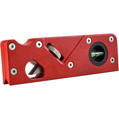 Lightweight Wood Hand Planer Manual Adjustable Wood Chamfer Planer For Smoothing Contours - Red.
