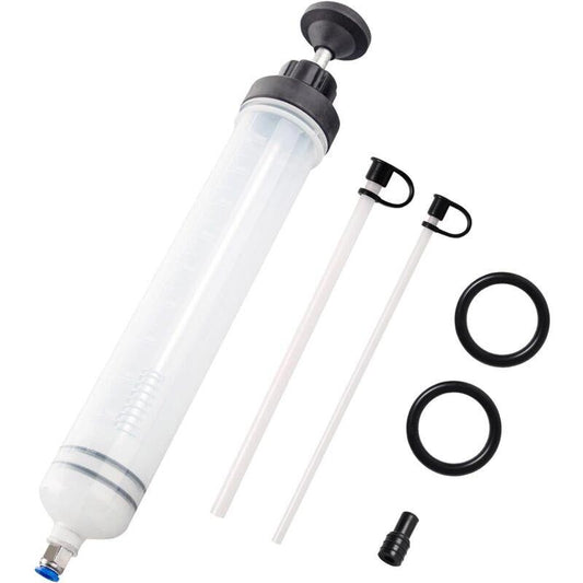 Oil Syringe 500Ml Oil Suction Syringe-Transfer Pump,Brake Fluid Syringe With Extension Tube-Drain Syringe Hand Pump.