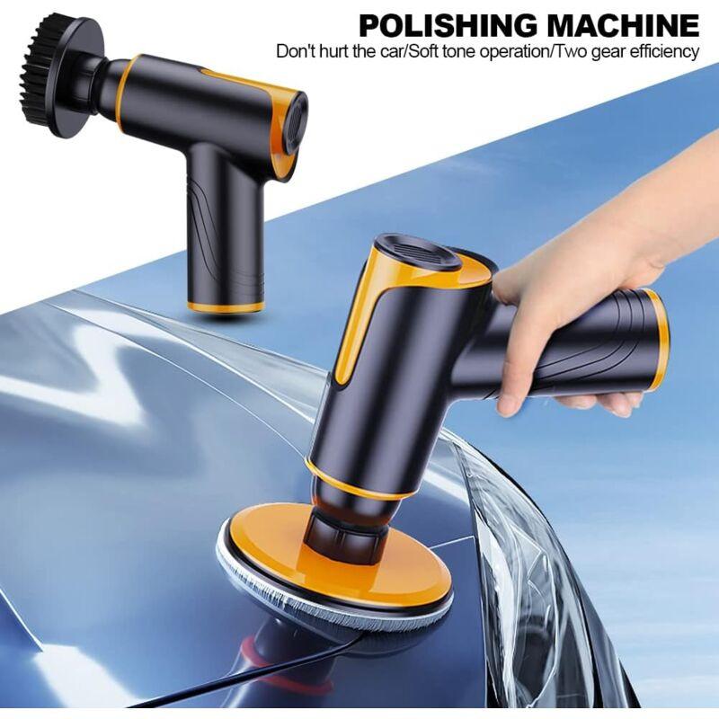 Mini Cordless Car Polisher Rechargeable Polishing Machine 100W 1800Rpm Portable Multifunctional Polishing Machine For.