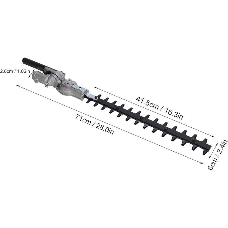 Hedge Trimmer, 26Mm Cordless Hedge Trimmer Attachment, Blade Attachment, Brush Cutter Spare Parts.