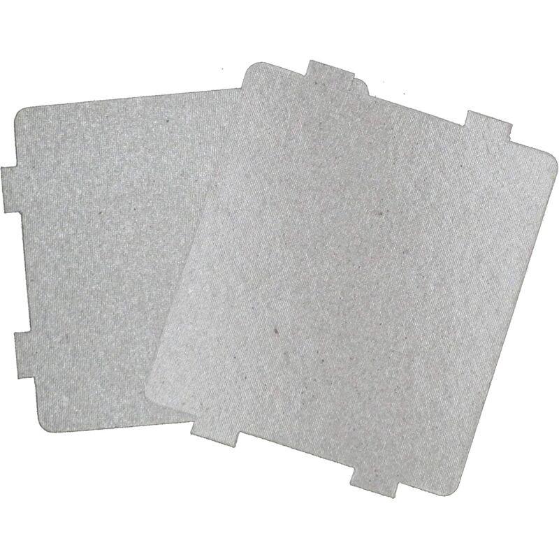 2 pcs Microwave Oven Parts Mica Accessories Super Thick Heat Insulation Pad Waveguide Cover For Frigidaire.