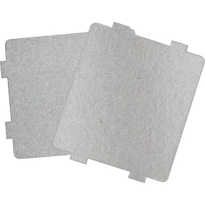 2 pcs Microwave Oven Parts Mica Accessories Super Thick Heat Insulation Pad Waveguide Cover For Frigidaire.