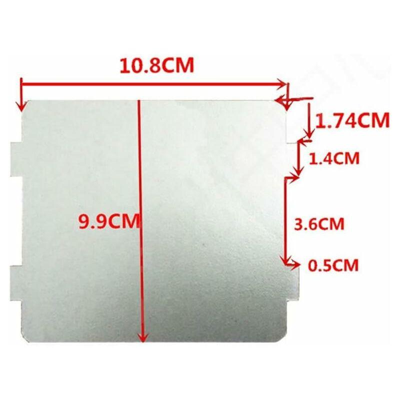 2 pcs Microwave Oven Parts Mica Accessories Super Thick Heat Insulation Pad Waveguide Cover For Frigidaire.