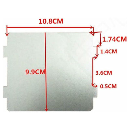 2 pcs Microwave Oven Parts Mica Accessories Super Thick Heat Insulation Pad Waveguide Cover For Frigidaire.