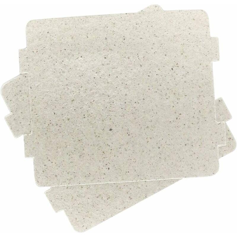 2 pcs Microwave Oven Parts Mica Accessories Super Thick Heat Insulation Pad Waveguide Cover For Frigidaire.