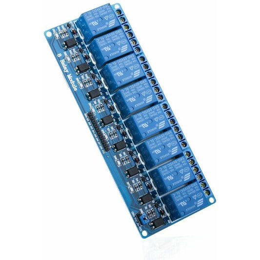 8 Channel 5V Dc Relay Module With Optocoupler 8-Channel Relay Module For Mega 1280 Dsp Arm Pic Avr Stm32 Raspberry Pi.