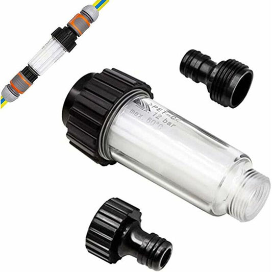 1 pcs Hose Filter For Pressure Washer Garden Hose Filter, For High Pressure Washers Garden Pump 3/4 Inch Connection.