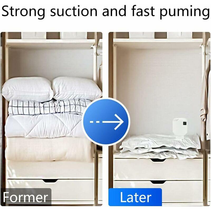 Electric Air Pump For Vacuum Storage Bags, 55W 220V Compression Bag Air Pump, Pa 45000 Air Pump (1 pcs).
