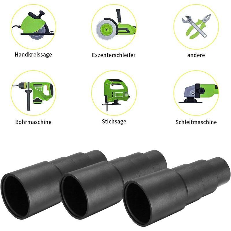 6 pcs Vacuum Hose Adapters, Vacuum Hose End Connector Adapters For Universal Shop Vacuums.