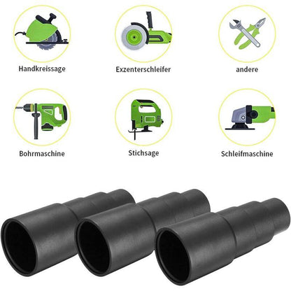 6 pcs Vacuum Hose Adapters, Vacuum Hose End Connector Adapters For Universal Shop Vacuums.