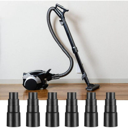 6 pcs Vacuum Hose Adapters, Vacuum Hose End Connector Adapters For Universal Shop Vacuums.