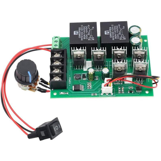 Dc Motor Controller, Dc 9-50V 40A Reversible Dc Motor Speed Controller To 12V 24V 36V 48V 2000W Reversible Speed Control.