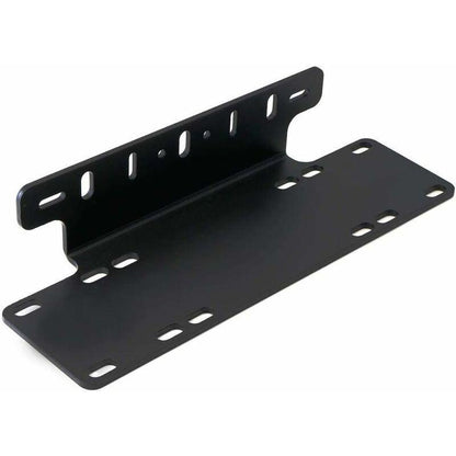Universal Black Alloy License Plate Holder Front Bumper LED Bar And Work Lights License Plate Mounting Bracket For 4X4.