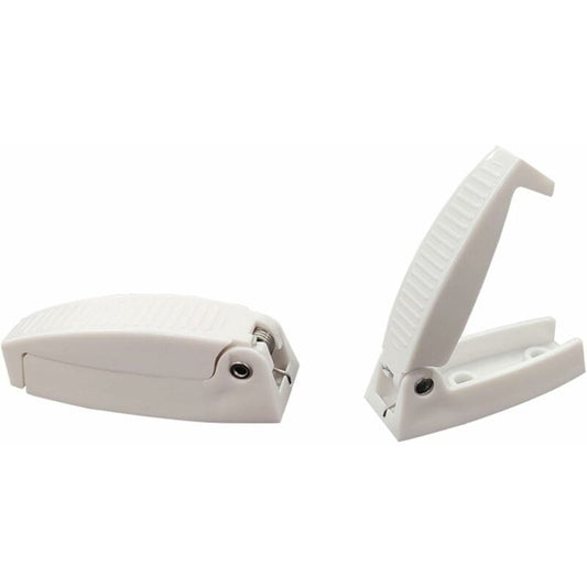 Rv Door Latch Holder Hook Storage For Rv Trailer, Durable Material And Simple Installation, Rv, Trailer, White.