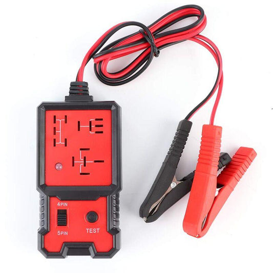 Automotive Relay Tester, 12V Electronic Automotive Relay Tester Auto Car Diagnostic Battery Checker Tool.