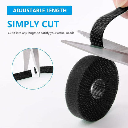 Cable Tie, 10M×1.5Cm Wide Garden Plant Ties Reusable Fixing Tape, For Climbing Plants, Easy To Cut Cable Strap For Home