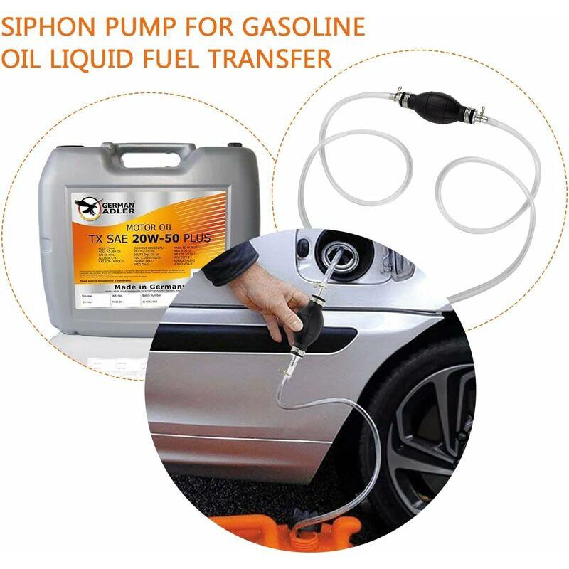 Liquid Water Transfer Pump, Portable Car Fuel Transfer Siphon Hand Pump For Waterworks Liquid Fuel Diesel Gasoline.