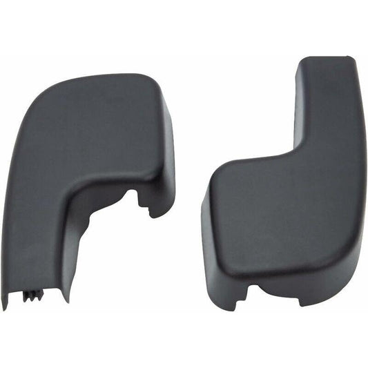 61617138990 2 pcs Set Front Wiper Arm Covers For 3 Series E90 E92 E93 Suitable For Left Hand Drive.