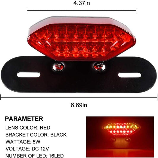20 LED Motorcycle Tail Light Integrated Motorcycle LED Brake Light & Turn Signal Light Motorcycle LED Driving Lights.