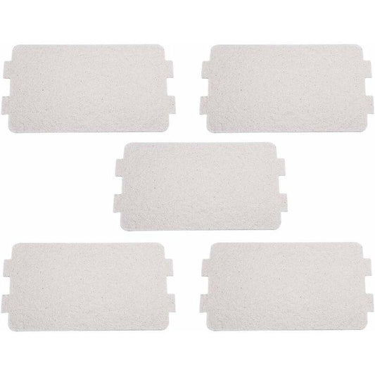 5 pcs Microwave Plate Sheet Replacement Microwave Oven Mica Plate Sheet Microwave Waveguide Cover Repair Accessory.