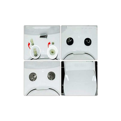 Toilet Seat Fixing,2 pcs Toilet Seat Screws Expanding Rubber Nuts Universal Toilet Seat Fittings Toilet Lid Cover