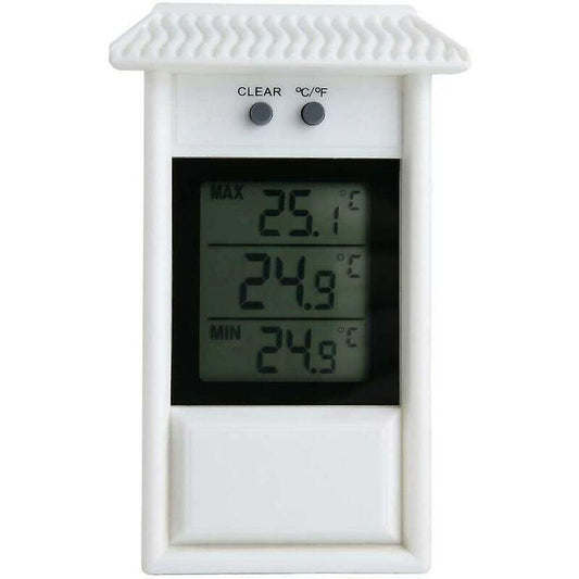 Weatherproof Digital Thermometer, Classic Design, Accurate Measurement For Indoor Or Outdoor, Suitable For Garden,.