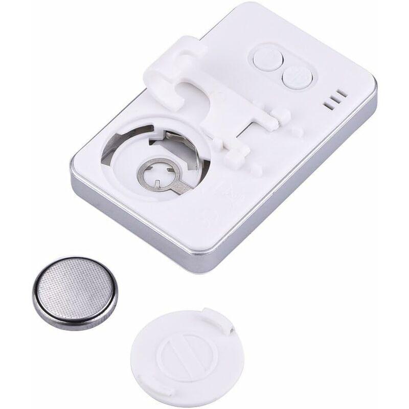Refrigerator Digital Thermometer Freezer Digital Thermometer And Indoor Temperature Monitor, White.