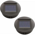 2 pcs Solar Lights Replacement LED Solar Panel Cover Replacement Outdoor Lighting Garden Decoration