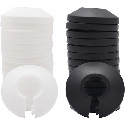 Plastic Radiator Garland, Tianhe 30 pcs Radiator Garland Pipe Cover Hot And Cold Water Gas Pipe Plastic Heating Pipe