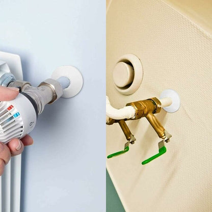 Plastic Radiator Garland, Tianhe 30 pcs Radiator Garland Pipe Cover Hot And Cold Water Gas Pipe Plastic Heating Pipe