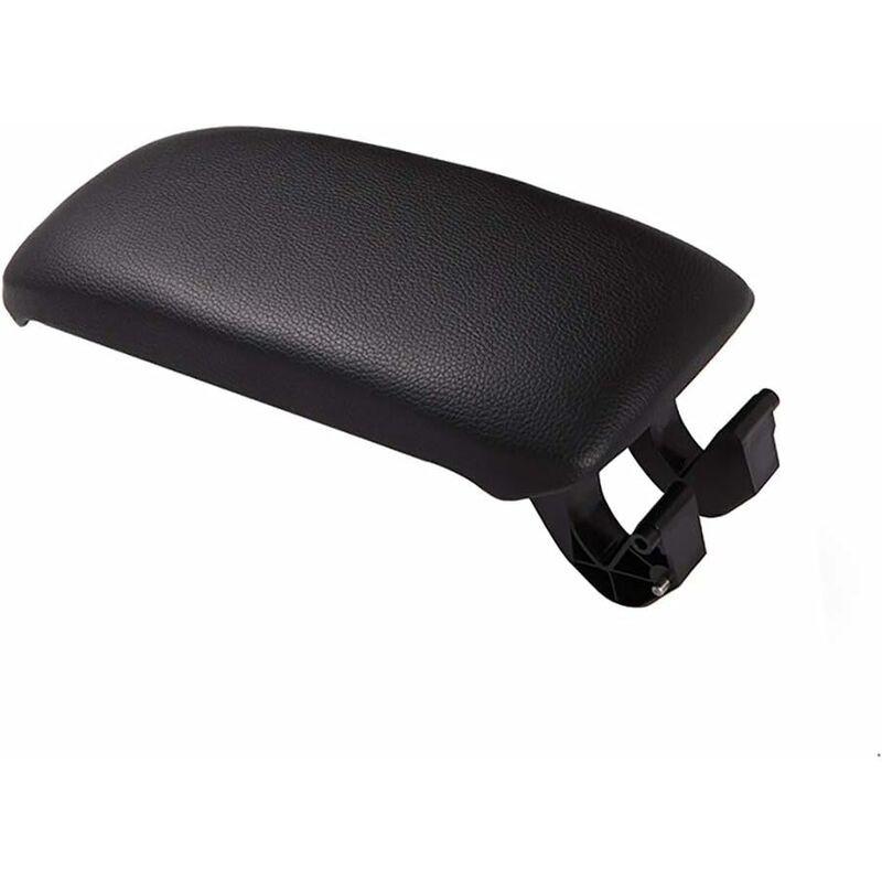 Center Armrest Lid With Base Plate, For A3 8P / A5 2003-2013, Black Leather, Oe: 8P0864245P.