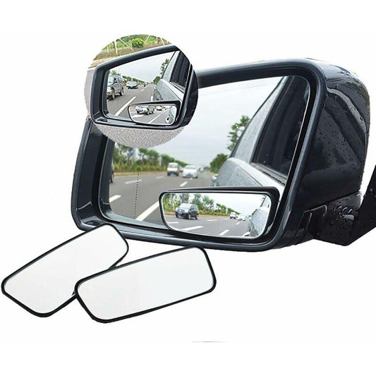 360Â° ROtate Blind Spot Mirror,Adjustable Wide Angle Rearview Mirror Hd Glass Convex Side View Mirror For Car.