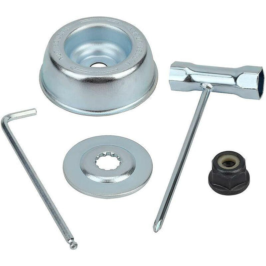 Universal Brushcutter Head Nut Kit, For Thermal Brushcutter, Stihl, Echo, Ryobi Head.