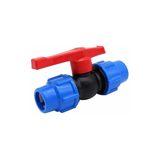 Plastic Ball Valve For 32Mm Compression Pipe.