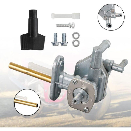 Aluminum Fuel Tap Petcock Fuel Valve Direct Replacement Aftermarket Part For Suzuki Gsf600 Gsf1200 44300-26E00, High.