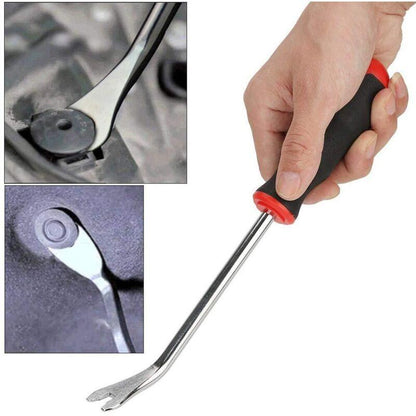 Steel Crowbar, Rivet Demolition Tool For Car Door Repair Buckle Trim Screwdriver Removal.