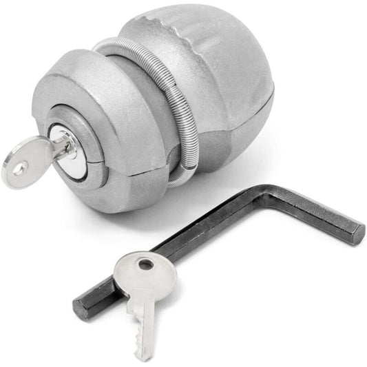1 Zinc Alloy Trailer Hitch Hook Ball Coupling Anti-Theft Device Trailer Accessories Caravan Lock Bolt 50Mm.