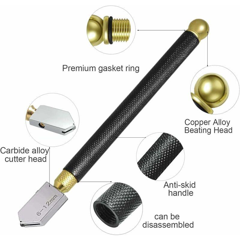 Professional Glass Cutter, Glass Cutting Tool, Pencil Style, Cut Glass 2-20Mm Thickness For Cutting.
