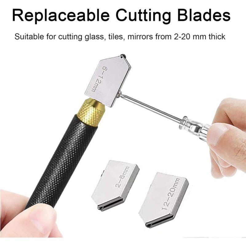 Professional Glass Cutter, Glass Cutting Tool, Pencil Style, Cut Glass 2-20Mm Thickness For Cutting.