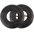 2 pcs 4.10/3.50-4 Inch Inner Tube Tire For Hand Truck, Trolley, Hand Cart, Garden Cart, Lawn Mower, Replacement Tube