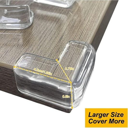 20 pcs Table Corner Protector, Table And Furniture Corner Protection, Transparent Corner Protector For Baby Safety Home