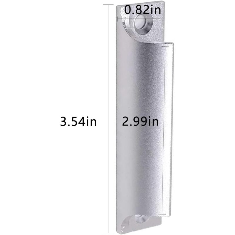 Sliding Door Handle - Kitchen Cabinet Handle - Balcony Door Handle, Suitable For Sliding Doors, Wooden Doors, Windows
