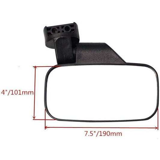 Motorcycle Rearview Mirror Knobs 50Mm 44Mm Universal With Bracket 2 pcs Replacement For Utv Rzr 900 Xp 1000 Turbo.