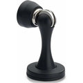 Magnetic Door Stop Brushed Stainless Steel Satin Nickel Black Floor Mounted For Bedroom Bathroom Kitchen Office