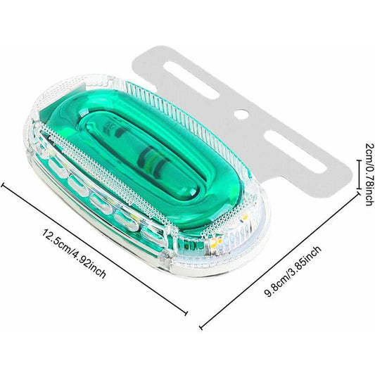 Trailer Lights, Side Marker Lights Rectangular Clearance, Dustproof Accessory For Night Safety, Pickup Truck Trailer.